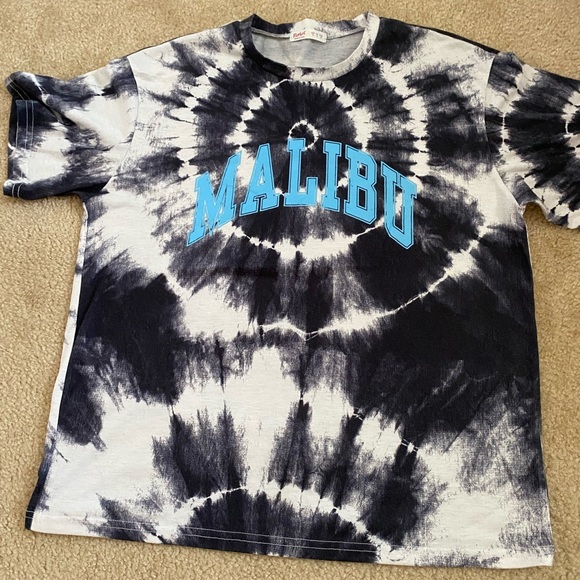 ROMWE Tops - Oversized Malibu tie dye tee. Size S. Romwe